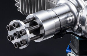 O.S. GT120T Twin-Cylinder 120cc Petrol Engine L-OS3AB00