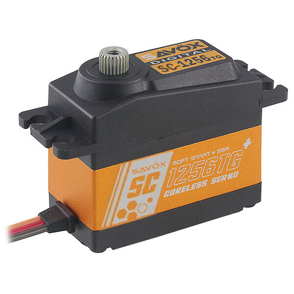 Savox SAV-SC1256TG+ High Torque Coreless Digital Servo 20kg@6.0v - Plus