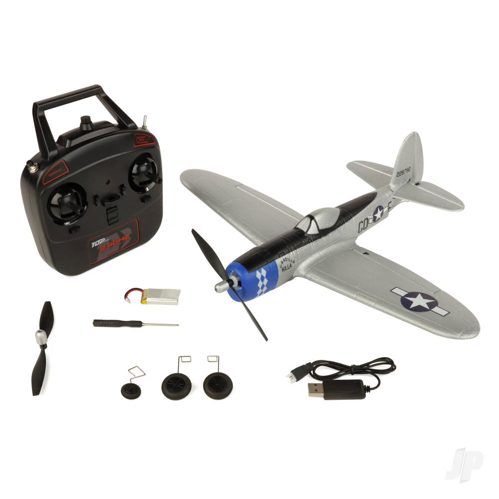TOP RC P-47 RTF 400 (MODE 2) (TOP1048B2)