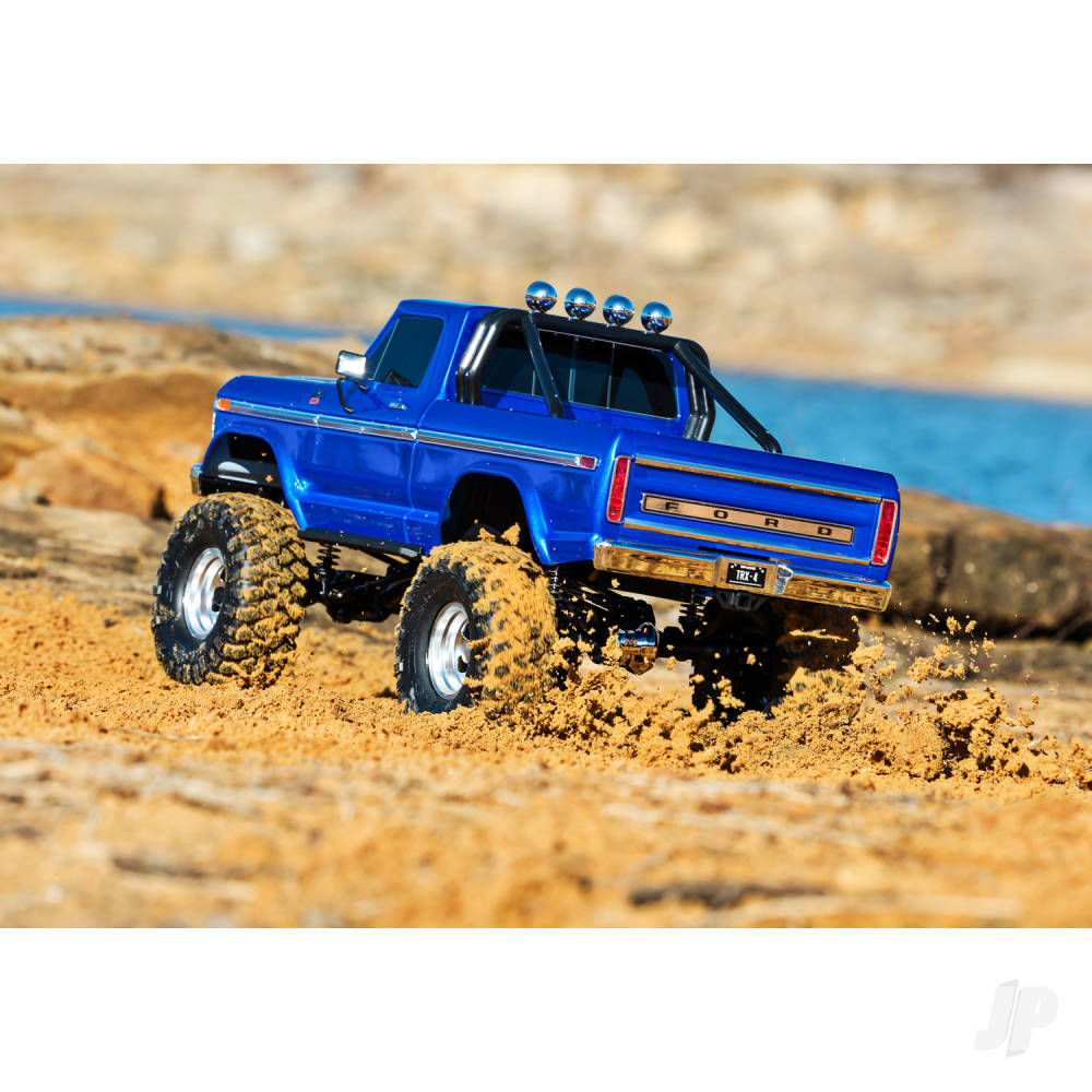 Traxxas TRX-4 Ford F-150 Ranger XLT High Trail Edition 1:10 Trail Crawler - Blue