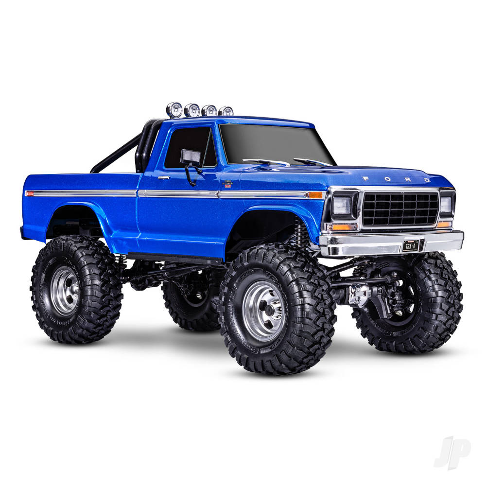 Traxxas TRX-4 Ford F-150 Ranger XLT High Trail Edition 1:10 Trail Crawler - Blue