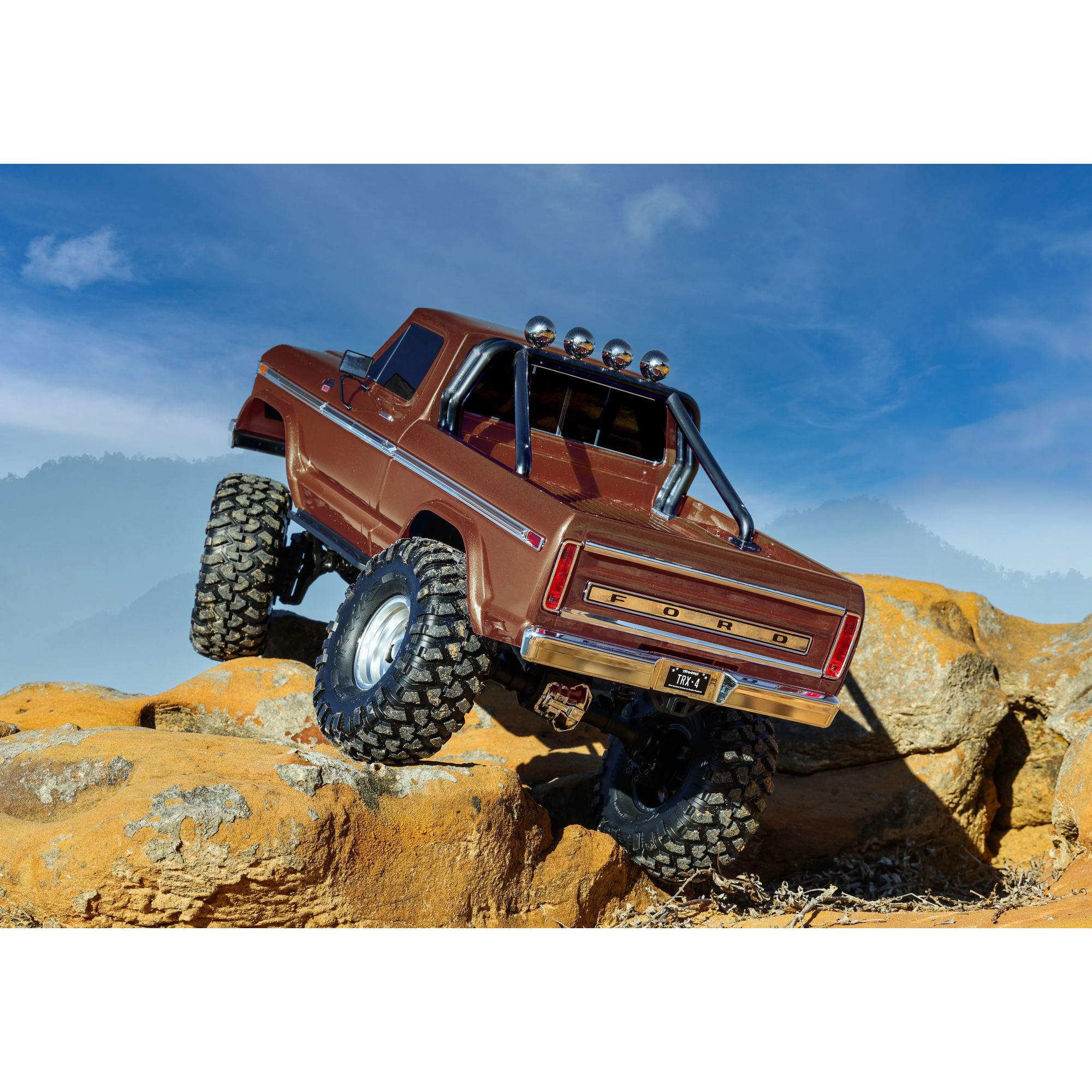 Traxxas TRX-4 Ford F-150 Ranger XLT High Trail Edition 1:10 Trail Crawler - Brown