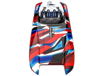 Traxxas DCB M41 Widebody Brushless Boat Red TRX57046-4-REDR