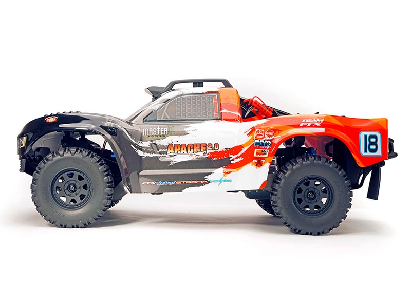 FTX Apache 2.0 1/10 Brushless Trophy Truck RTR - Red FTX5498V2R - Image 2