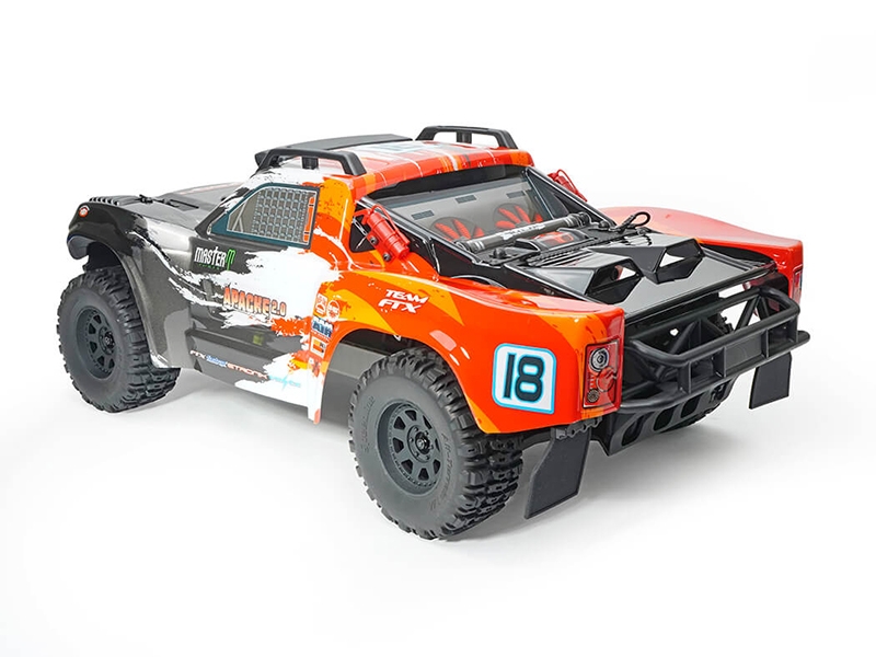 FTX Apache 2.0 1/10 Brushless Trophy Truck RTR - Red FTX5498V2R - Image 3