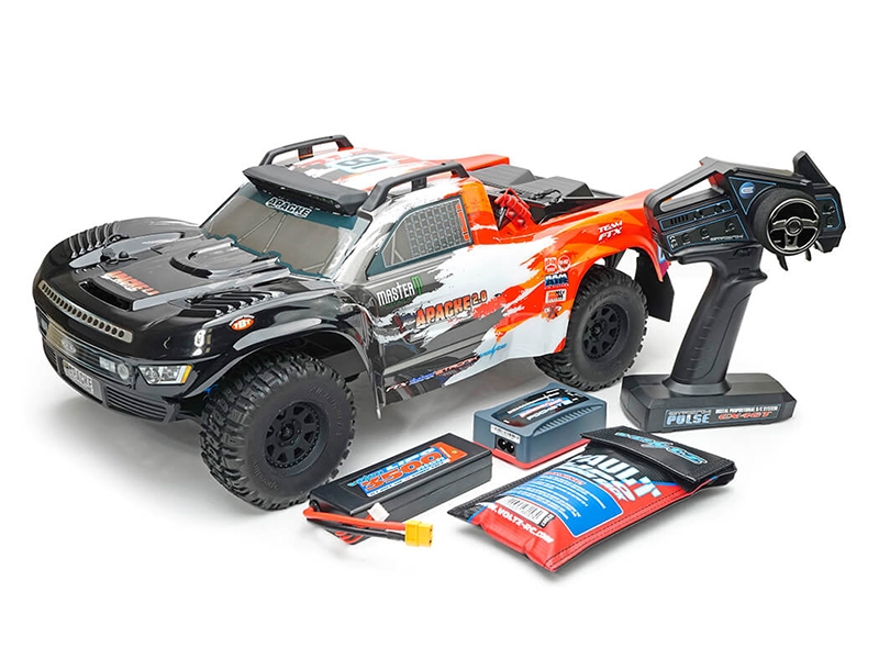 FTX Apache 2.0 1/10 Brushless Trophy Truck RTR - Red FTX5498V2R - Image 4