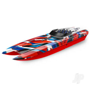 Traxxas DCB M41 Widebody Brushless Boat Red TRX57046-4-REDR