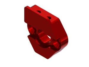 Arrma V4 Sliding Motor Mount Plate - Red Z-ARA320469