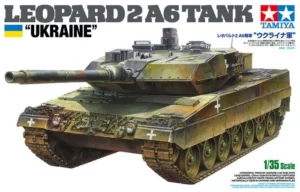 Tamiya Leopard 2A6 Tank “Ukrainian Army” 1/35 25207 LIMITED