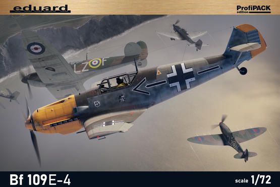 Eduard 1/72 Messerschmitt Bf-109E-4 ProfiPACK Edition