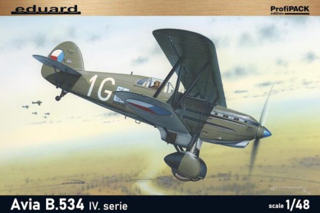 Eduard 1/48 Avia B.534 IV. serie ProfiPACK Edition