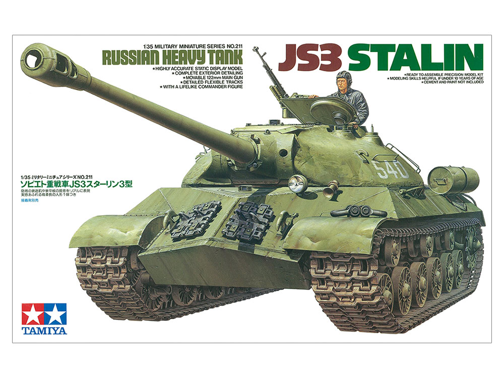 Tamiya Russian Heavy Tank Js3 Stalin 35211
