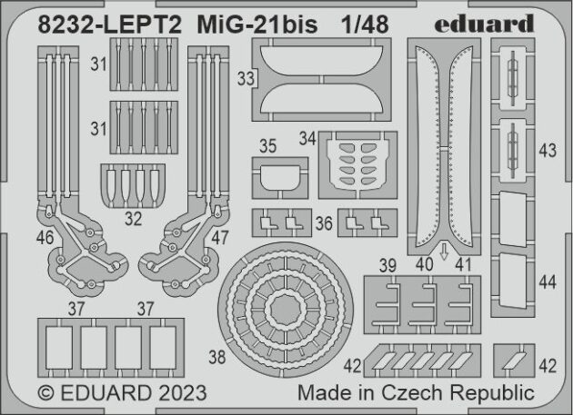 Eduard 1/48 Mikoyan MiG-21MF ProfiPACK Edition