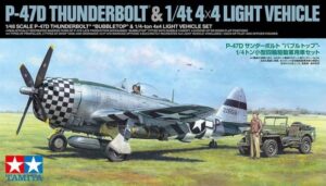 Tamiya P-47D Bubbletop & 4x4 LV 1/48 25214