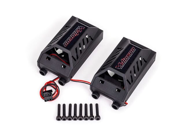 Traxxas Low Profile Dual Cooling Fan Kit with Shroud for 3491 Motor