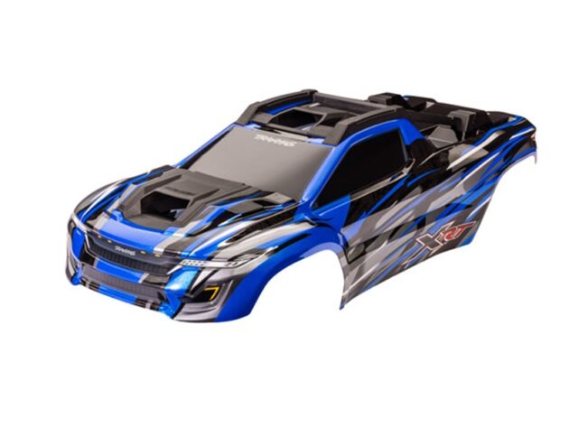 Traxxas XRT Pre-Painted Bodyshell Assembled with Body Supports - Blue