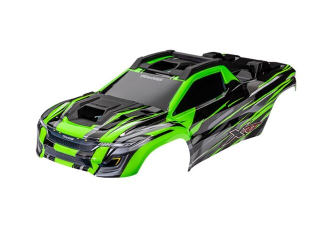 Traxxas XRT Pre-Painted Bodyshell Assembled with Body Supports - Green