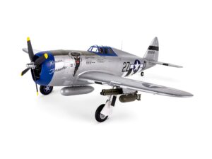 E Flite P-47 Razorback 1.2m - BNF Basic AS3X A-EFL08450