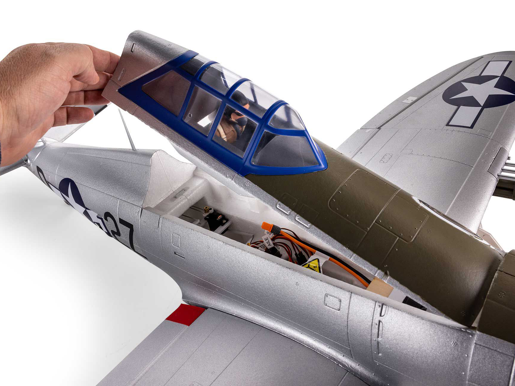 P-47 Razorback 1.2m BNF Basic with AS3X & SAFE Select - Image 8