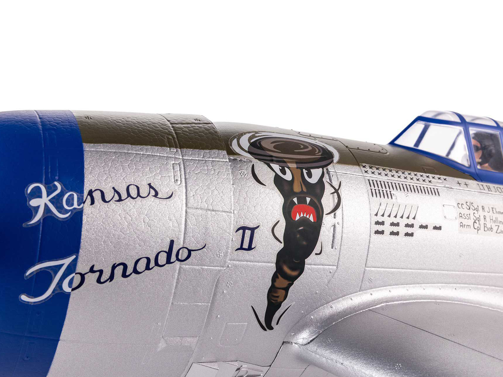 P-47 Razorback 1.2m BNF Basic with AS3X & SAFE Select - Image 7