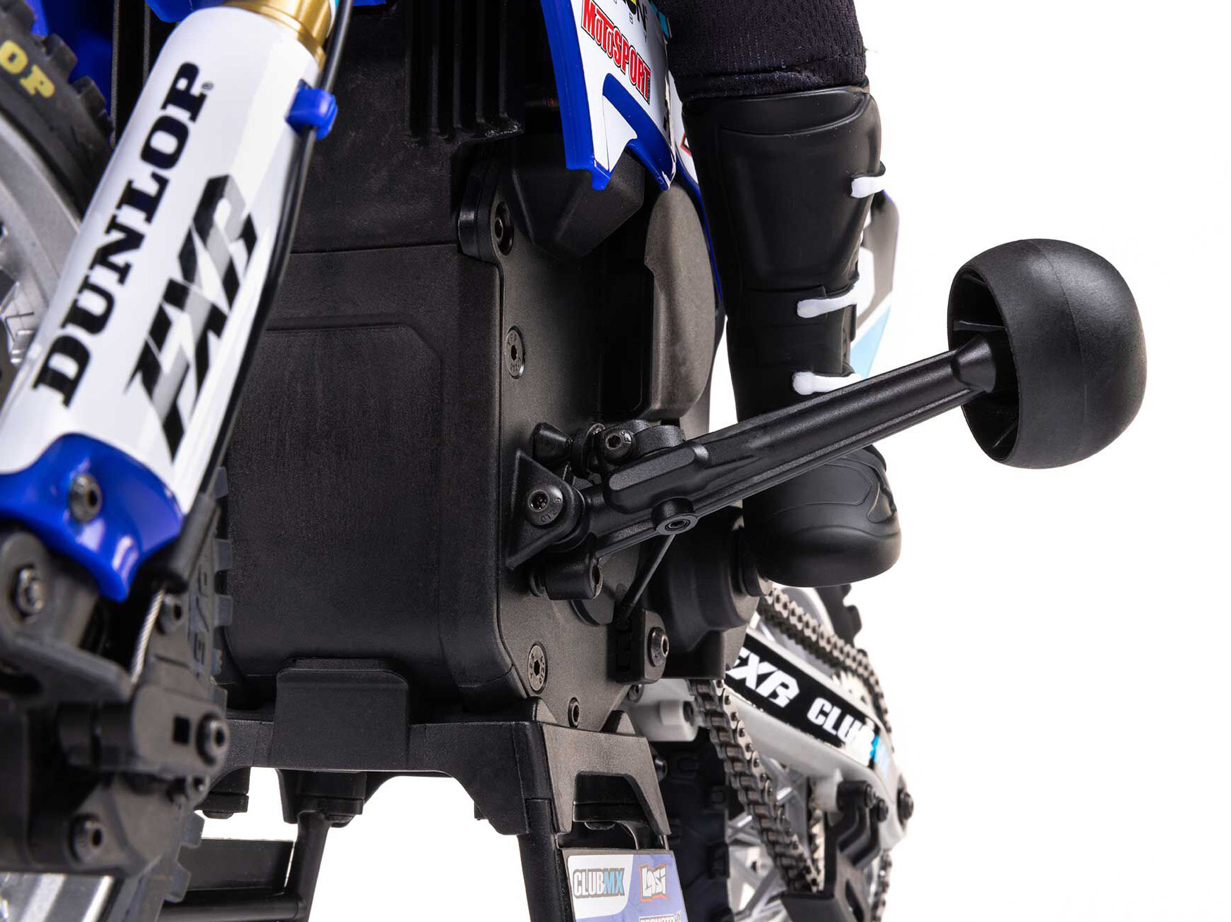 Losi 1/4 Promoto-MX Motorcycle RTR Club MX Blue C-LOS06000T2 - Image 14