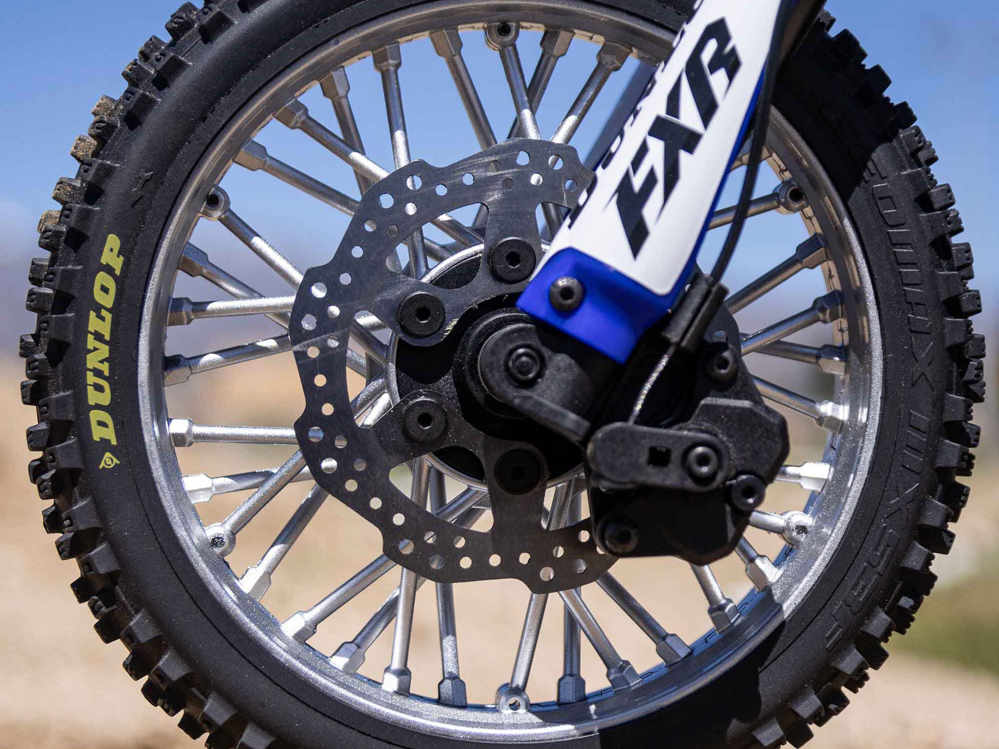 Losi 1/4 Promoto-MX Motorcycle RTR Club MX Blue C-LOS06000T2 - Image 23