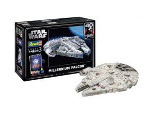 Revell 1/72 "Millennium Falcon" 40th Return Of Jedi Gift Set # 05659