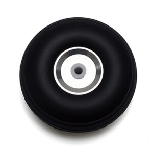 MACGREGOR 3IN (76MM) RUBBER WHEEL WITH ALUMINIUM HUB