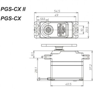 PGS-CX2 SERVO