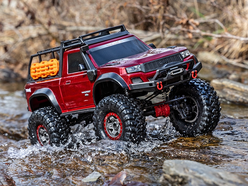 Traxxas TRX-4 Sport Hightrail Edition - Metallic Red TRX82044-4-Red - Image 2