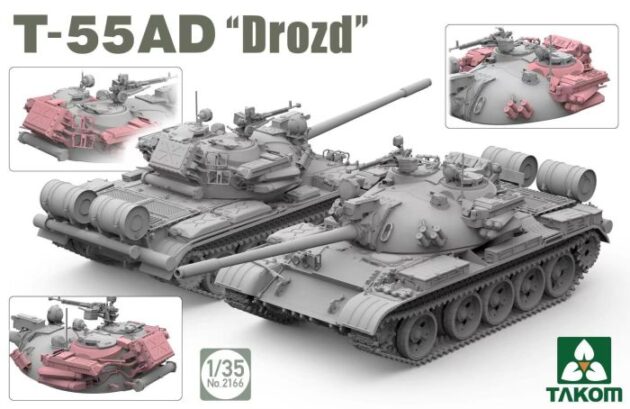 Takom 1/35 Soviet T-55AD "Drozd"