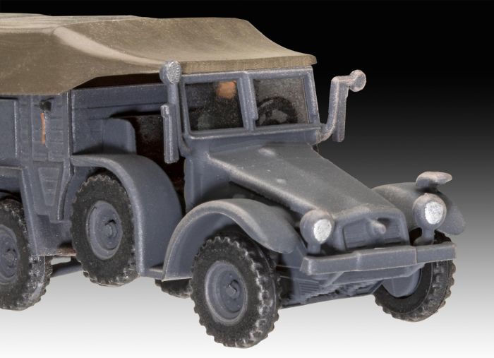 Revell 1/76 Krupp-Protze KFZ.69 with 3.7cm Pak 03344 - Image 7