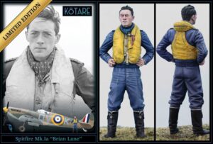 KOTARE K32601 1/32 SPITFIRE MK I BRIAN LANE LIMITED & FIGURE