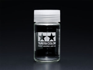 Tamiya 81042 Large 46ml Empty Paint Mixing Glass Jar W/Measuring Marker