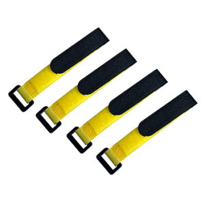 MACGREGOR 300MM BATTERY STRAP SET (4 PIECES) (YELLOW)