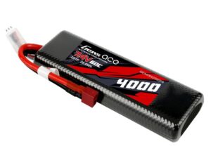 Gens Ace LiPo Car Hard Case 2S 7.4V 4000mAh 60C Bashing with T-Type/ Deans