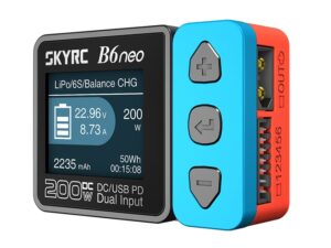 SkyRC B6NEO DC Charger - Red/Blue SK-100198-01