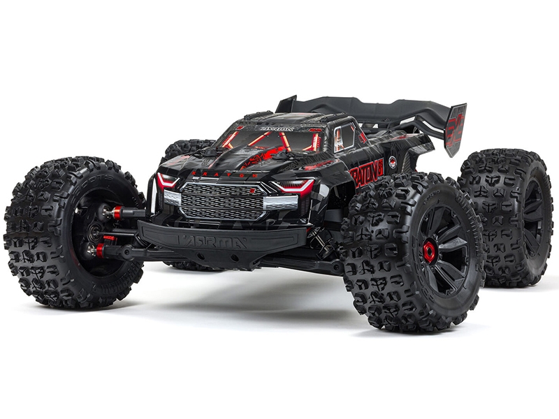 Arrma 1/5 Kraton 4X4 8S BLX EXB Brushless Monster Truck RTR, Black