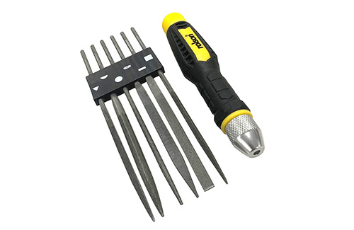 7pc Precision Needle File Set (Changeable File and Handle)
