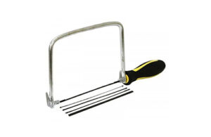 Rolson Rubber Grip Coping Saw with 5 Blades