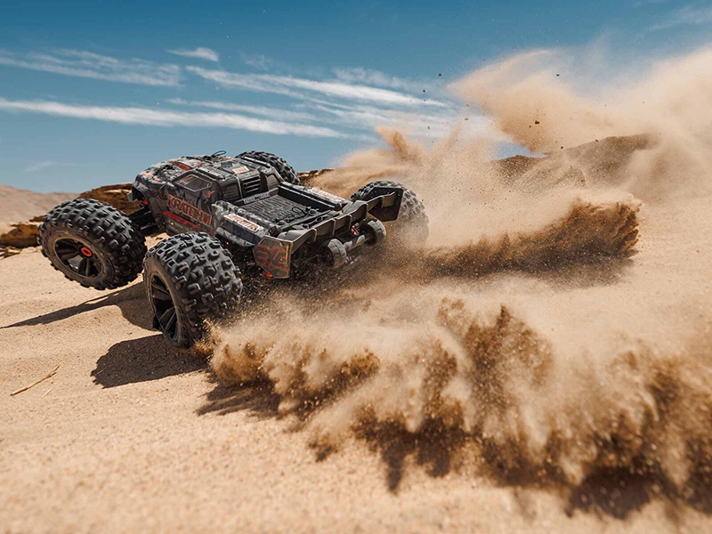 Arrma 1/5 Kraton 4X4 8S BLX EXB Brushless Monster Truck RTR, Black