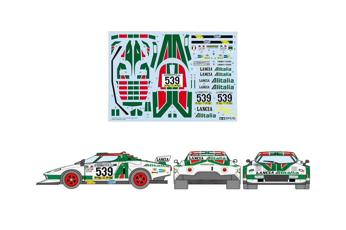 Tamiya Lancia Stratos Turbo 1/24 25210