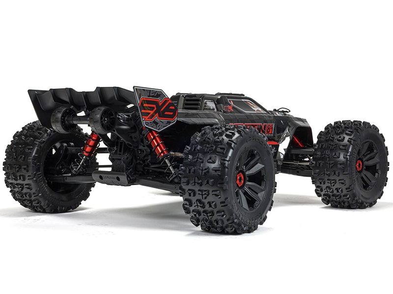 1/5 KRATON 4x4 8S BLX EXB Brushless Monster Truck RTR, Black - Image 8