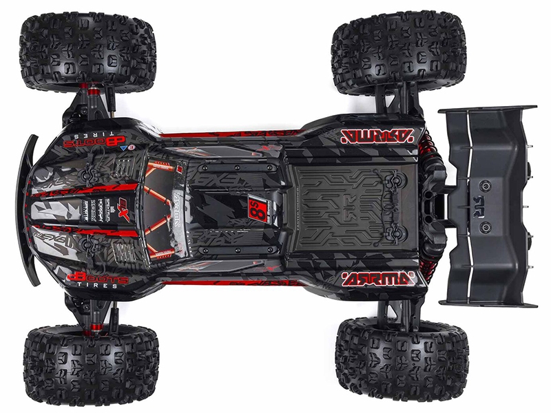 1/5 KRATON 4x4 8S BLX EXB Brushless Monster Truck RTR, Black - Image 6