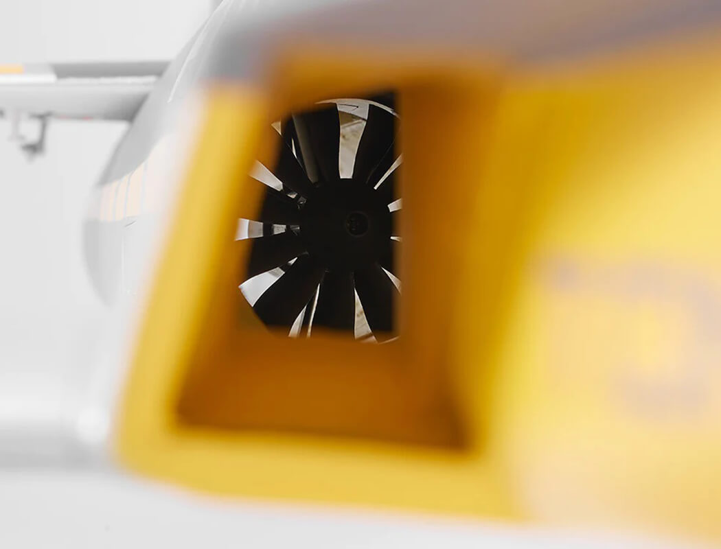 FMS 64MM FUTURA EDF PNP YELLOW FMS142PYL - Image 2