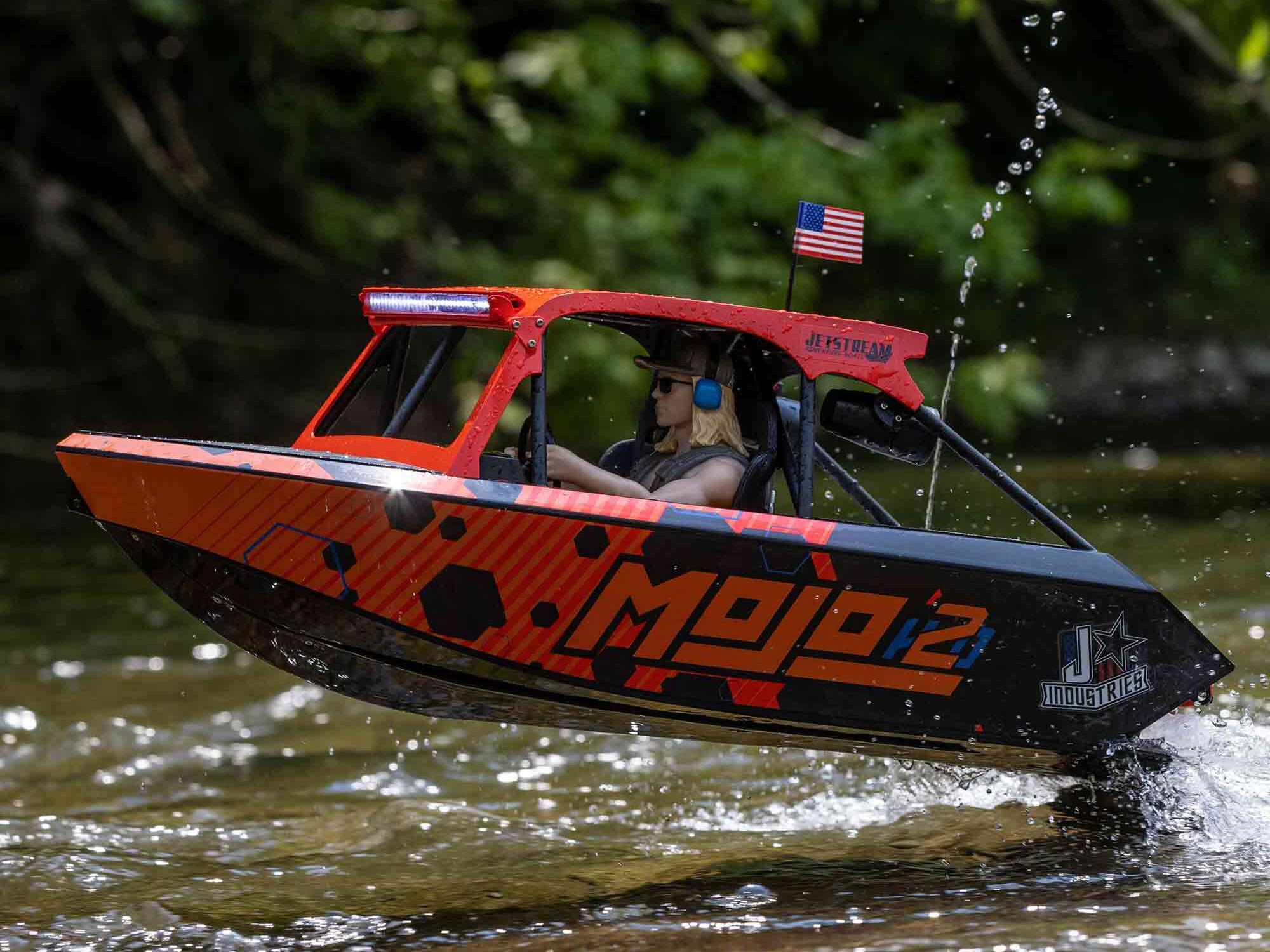 1/6 24" Jetstream Jet Boat RTR, Mojo - Image 6