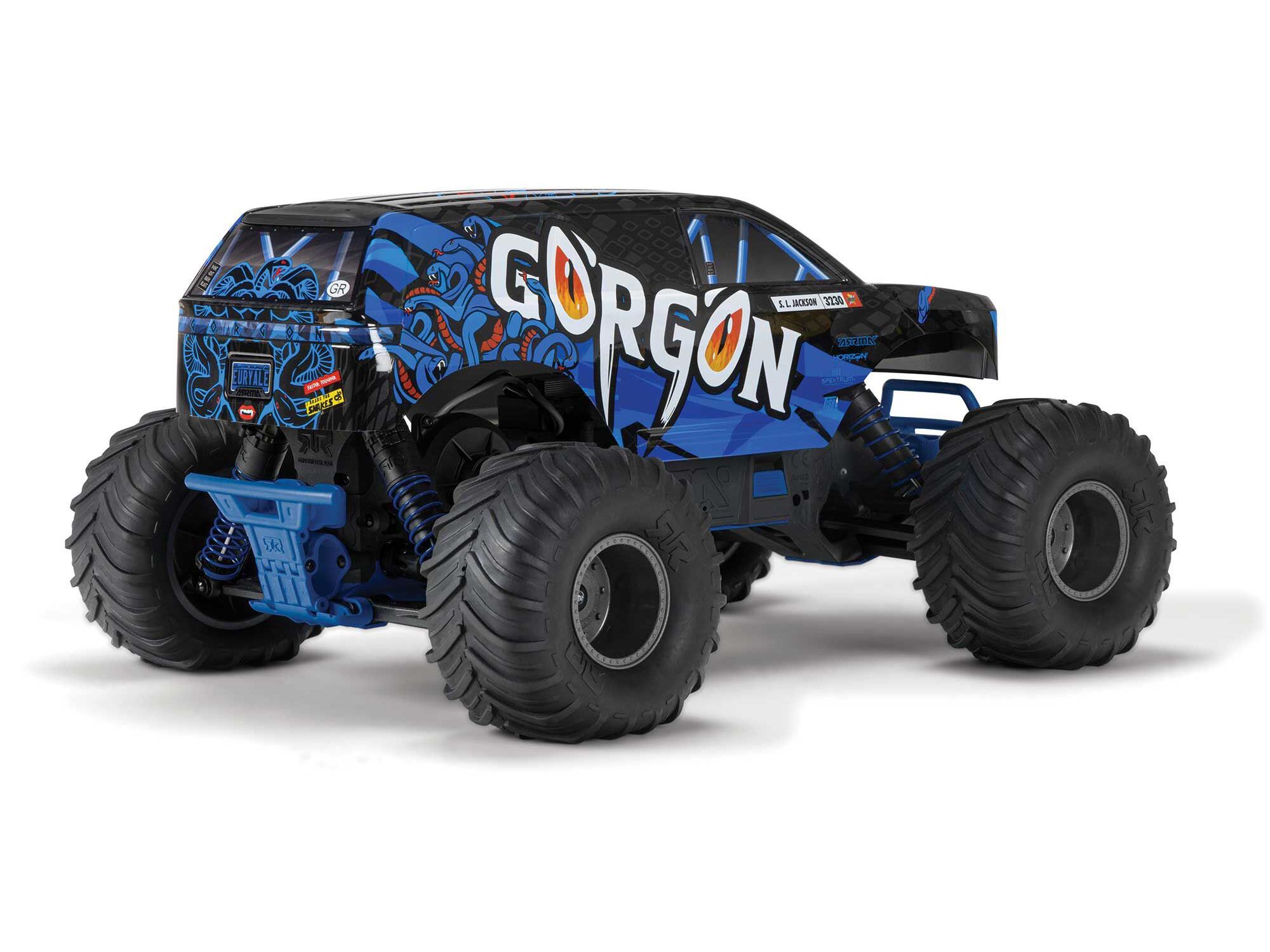 1/10 GORGON MEGA 550 2WD MT (no Battery/Charger) Blue - Image 21