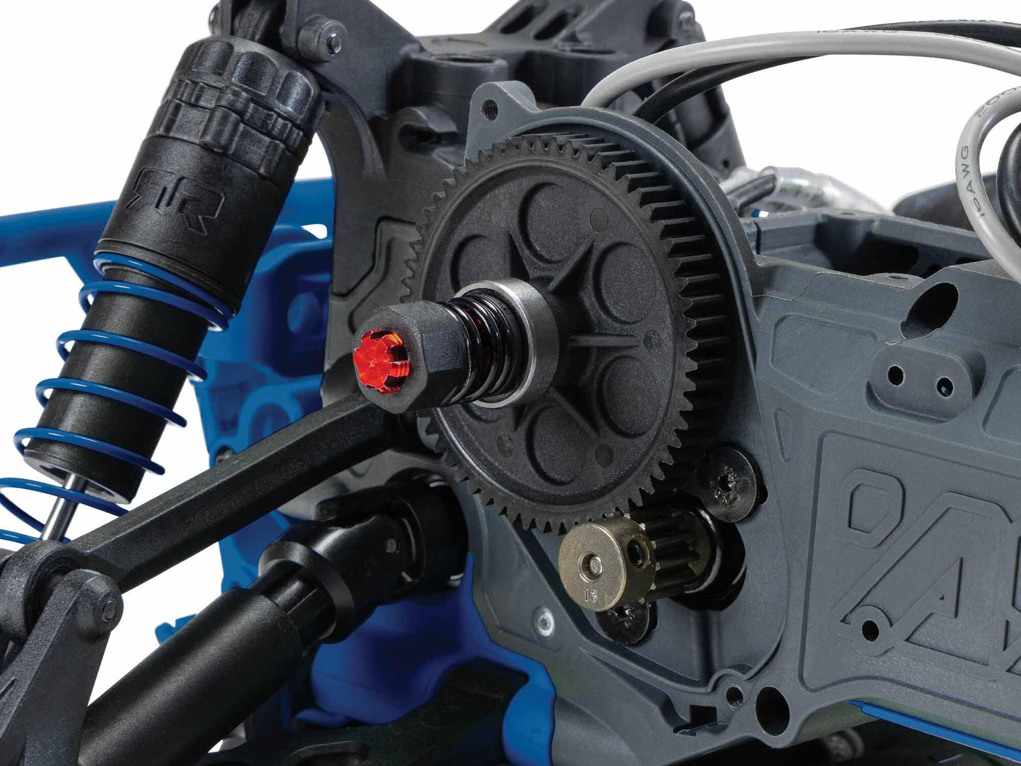 1/10 GORGON MEGA 550 2WD MT (no Battery/Charger) Blue - Image 18