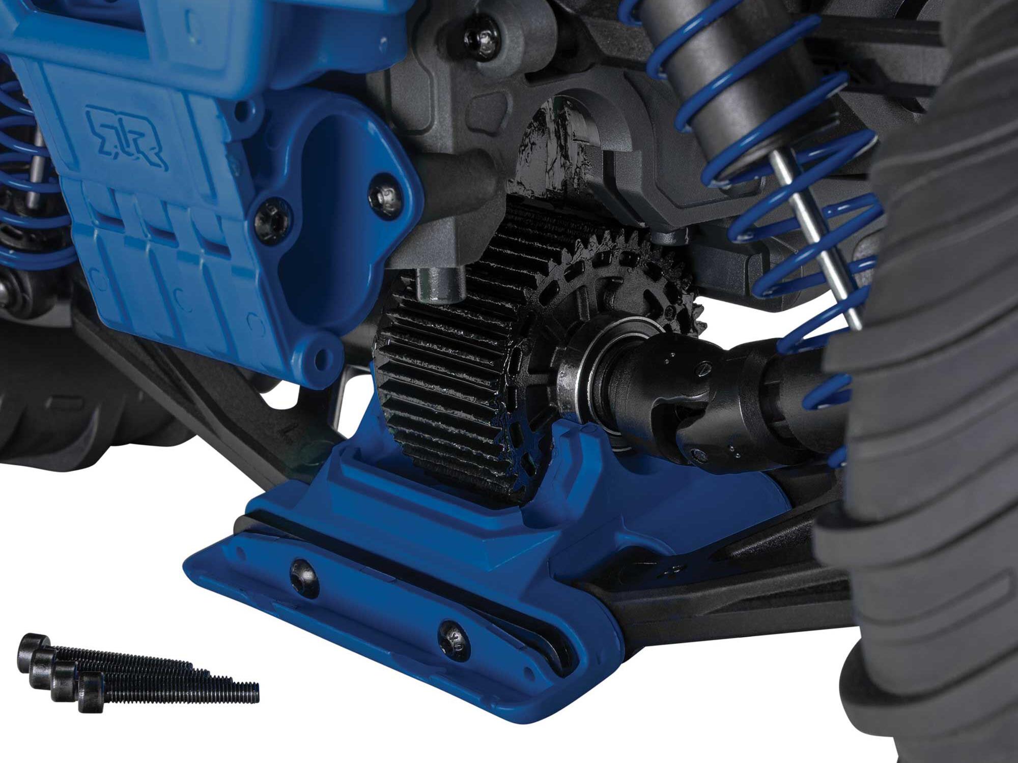 1/10 GORGON MEGA 550 2WD MT (no Battery/Charger) Blue - Image 16