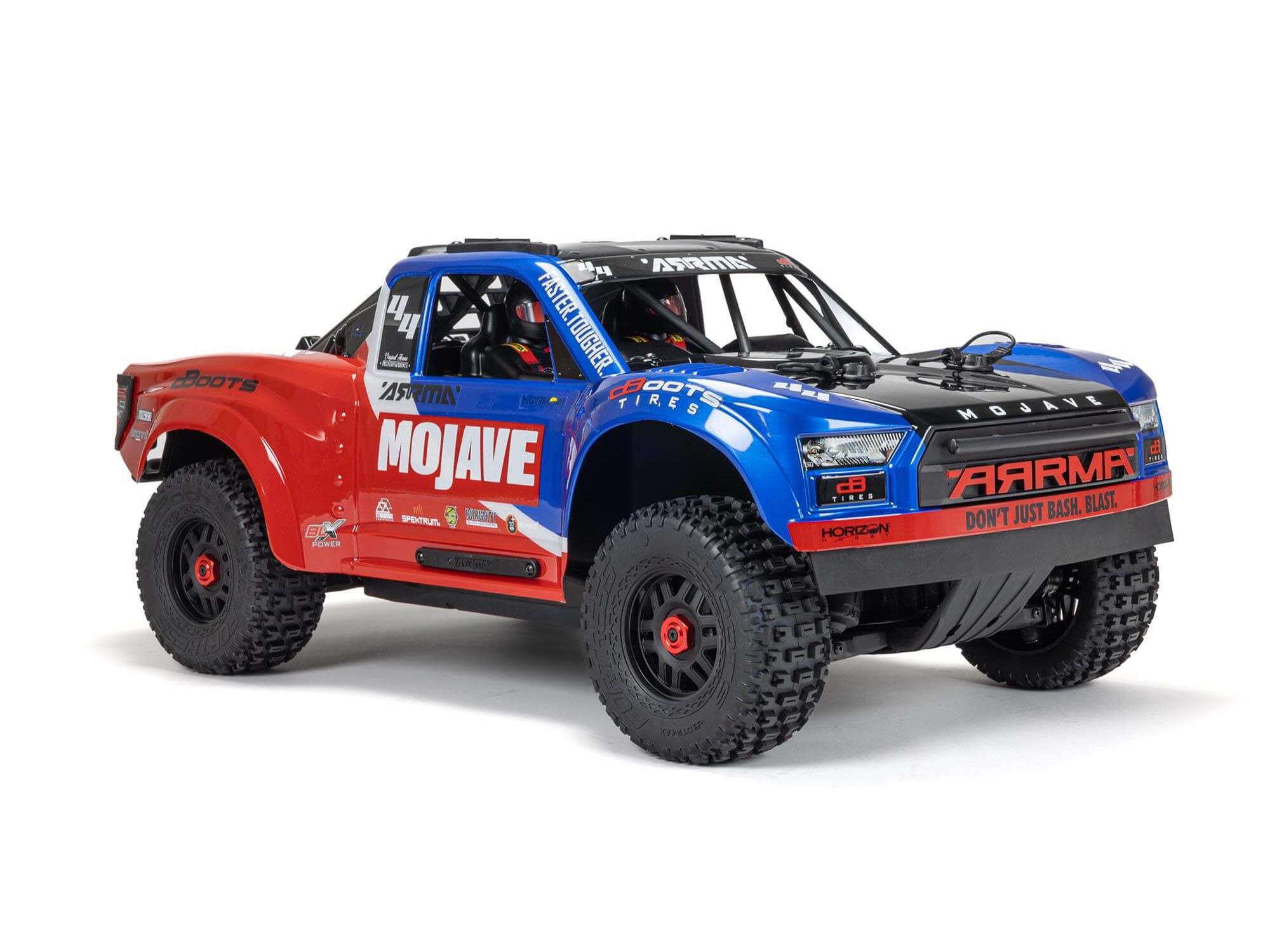 1/8 MOJAVE 4S 4X4 BLX DT (with Centre Diff) RTR Blue - Image 4